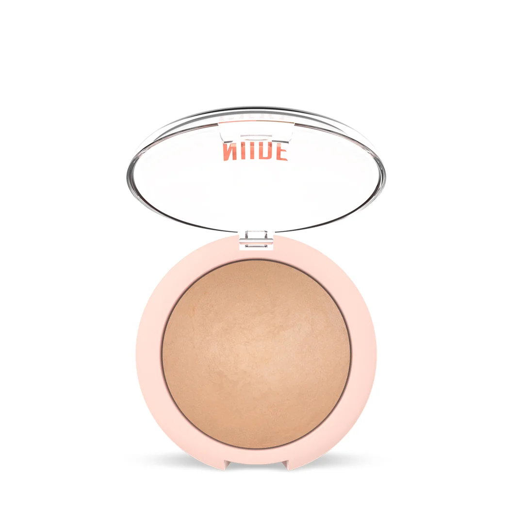Golden Rose Nude Look Sheer Baked Powder Nude Glow