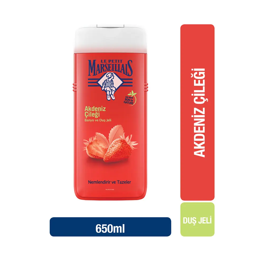 Le Petit Marseillais Duş Jeli Akdeniz Çileği 650 Ml