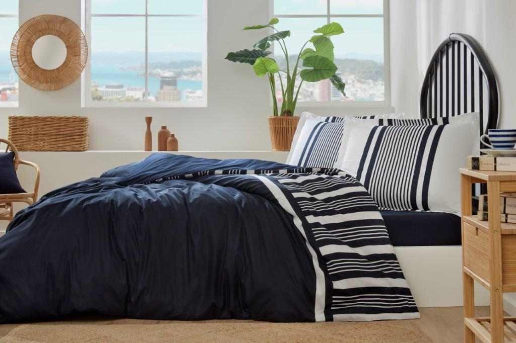 Özdilek Nevresim Takımı  Fitted Çarşaflı Ranforce Tek Kişilik Lacivert Wonder