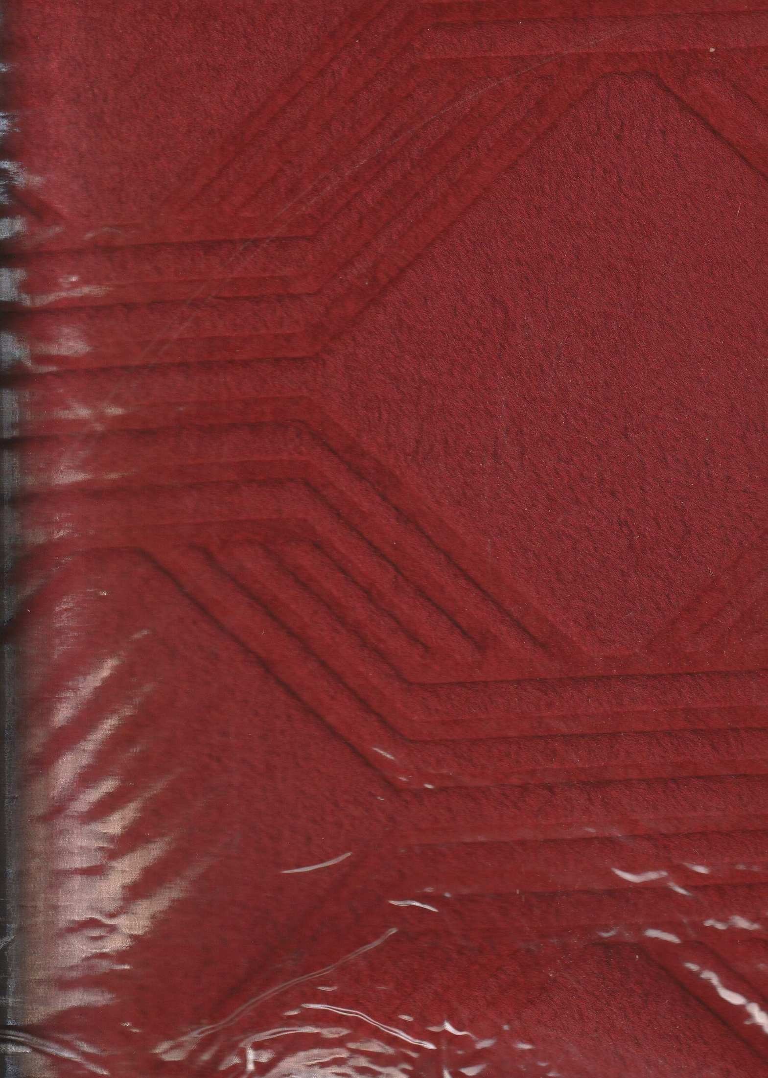 Özdilek Battaniye Trendy Art Deco Bordo Tek Kişilik