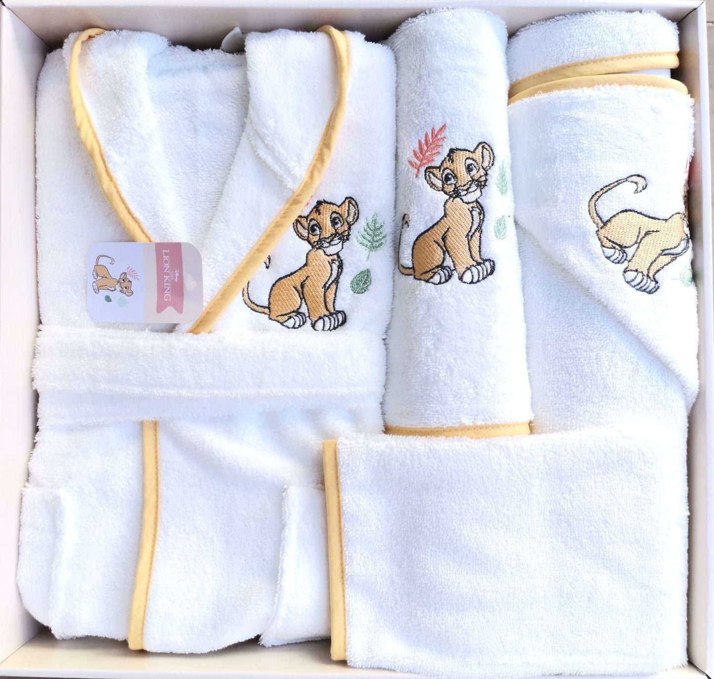 Özdilek Disney Sımba Happy Krem Bebe Seti