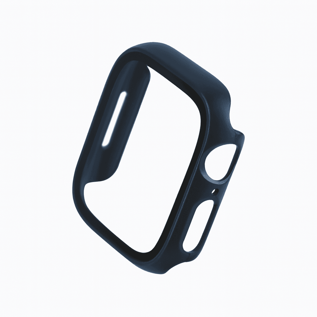 Apple Watch Uyumlu Kasa ve Ekran Koruyucu Kılıf – Lacivert | Klasik Model