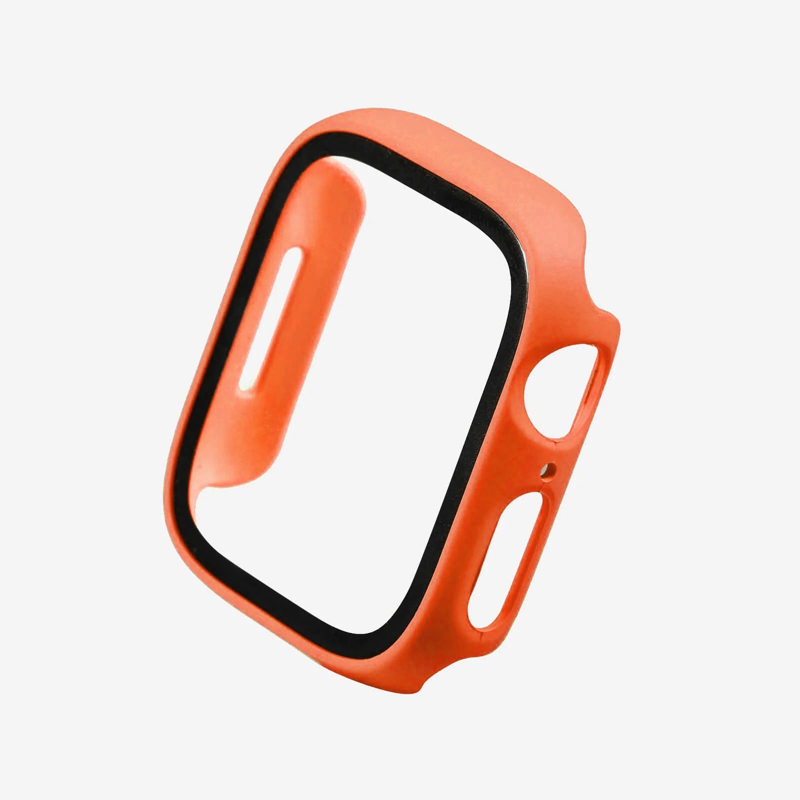 Apple Watch Uyumlu Kasa ve Ekran Koruyucu Kılıf – Turuncu | Klasik Model