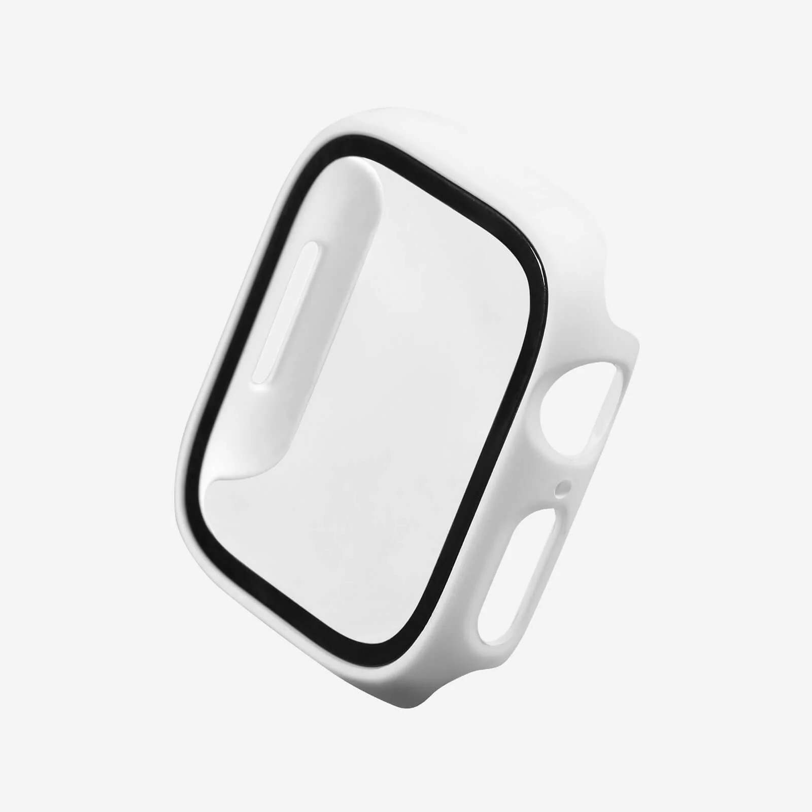 Apple Watch Uyumlu Kasa ve Ekran Koruyucu Kılıf – Beyaz | Klasik Model