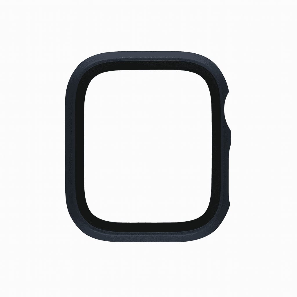 Apple Watch Uyumlu Kasa ve Ekran Koruyucu Kılıf – Lacivert | Klasik Model