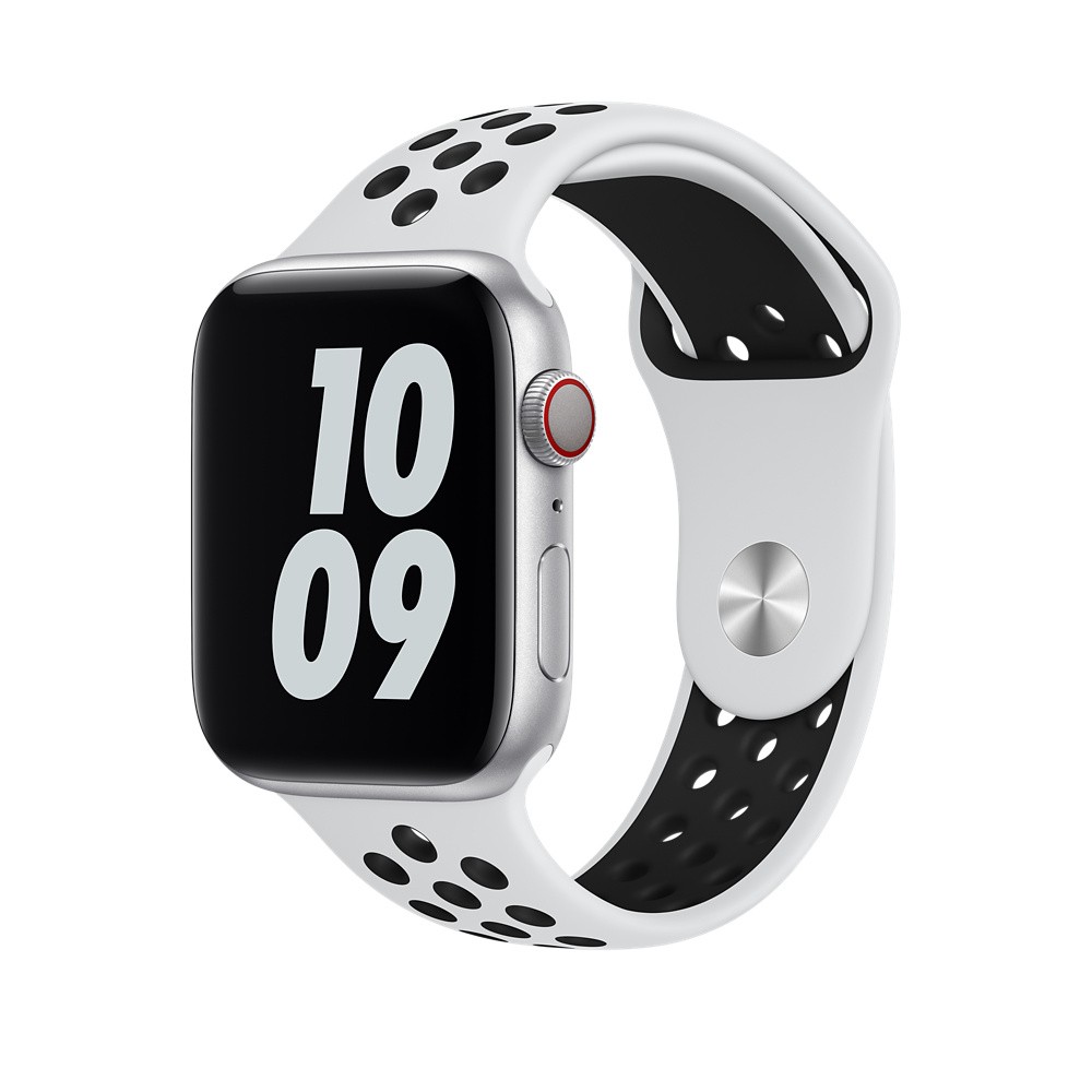 Apple Watch Uyumlu Nike Stil Delikli Silikon Kordon
