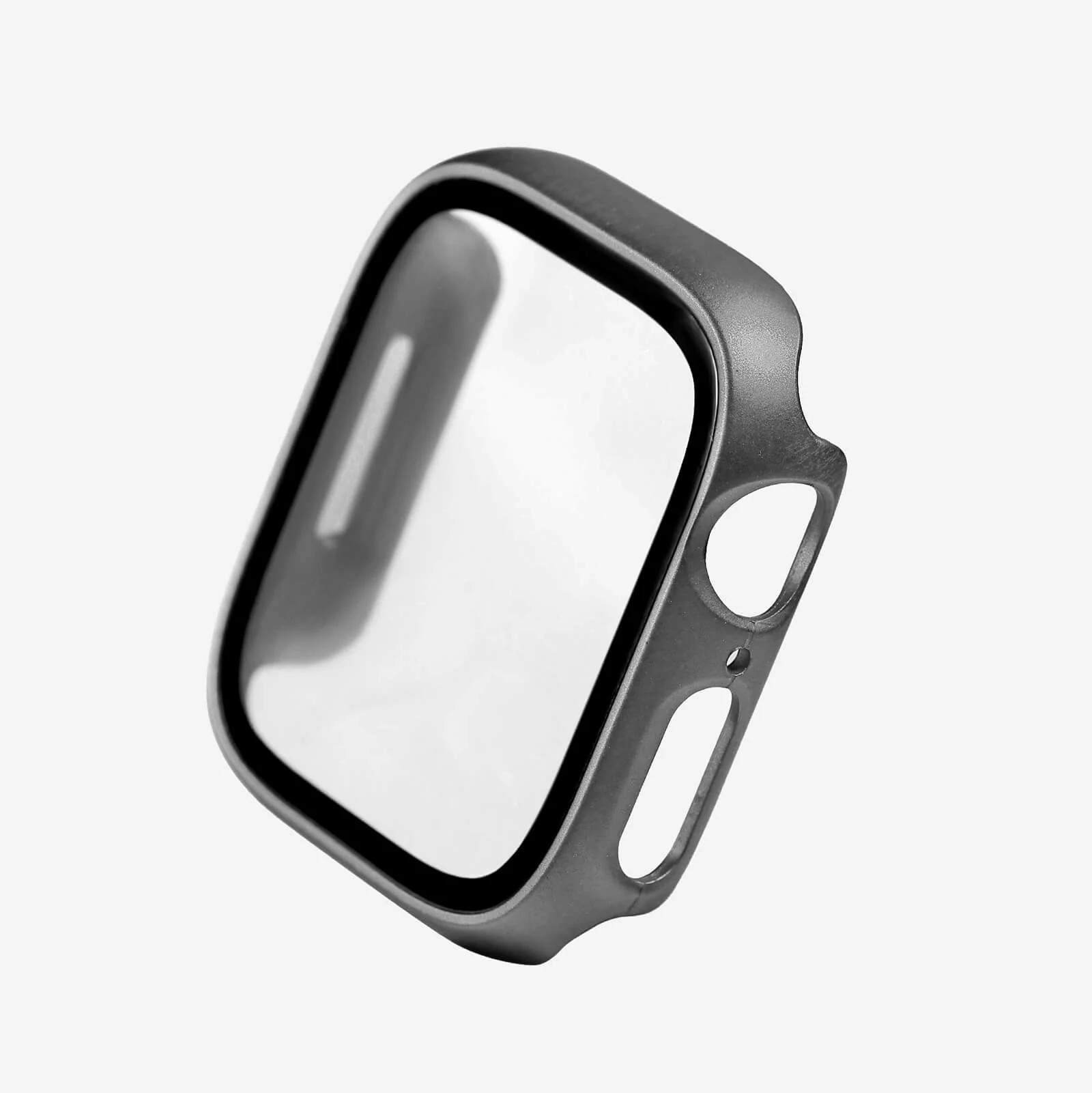 Apple Watch Uyumlu Kasa ve Ekran Koruyucu Kılıf – Uzay Grisi | Klasik Model