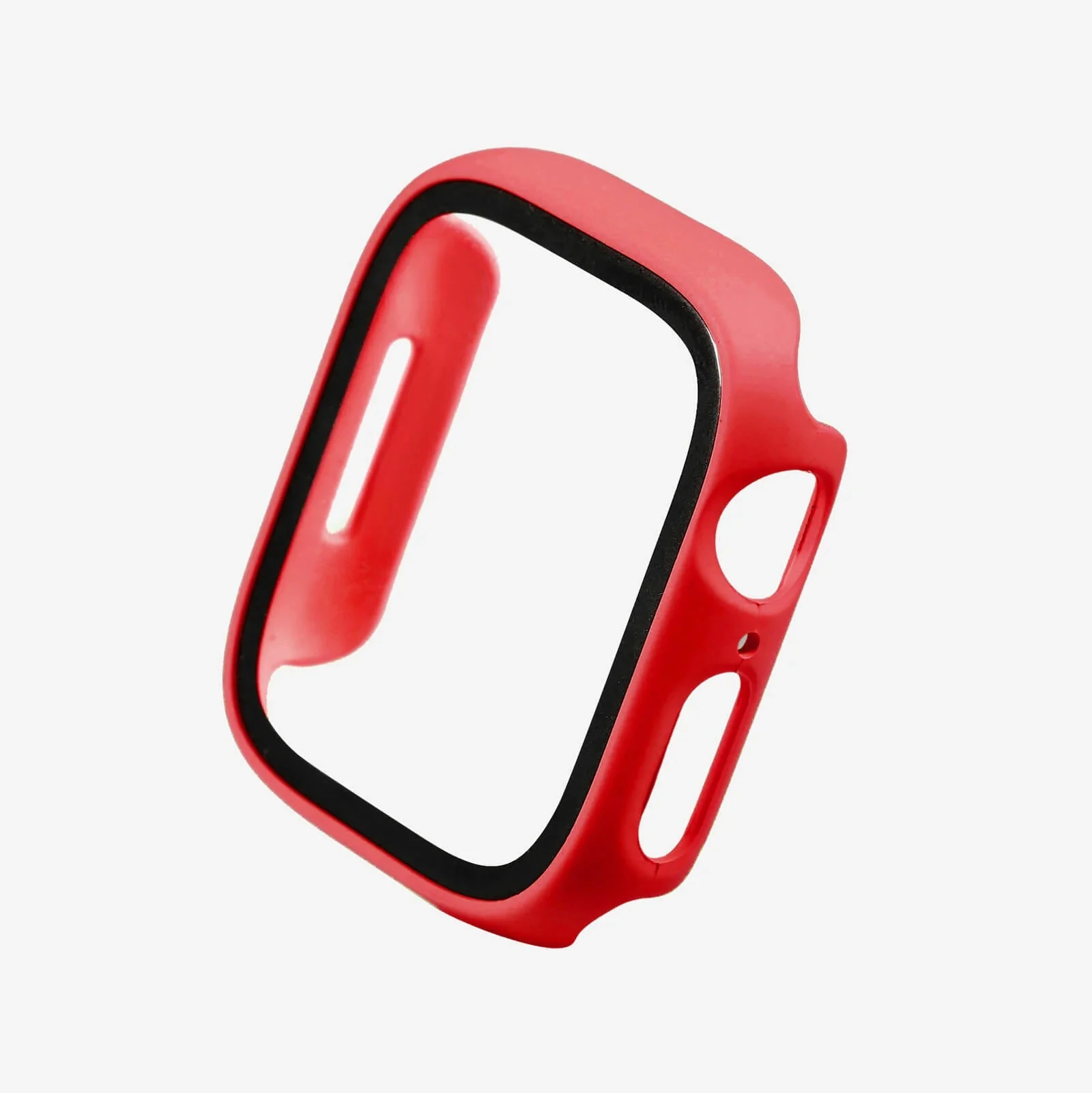 Apple Watch Uyumlu Kasa ve Ekran Koruyucu Kılıf – Kırmızı | Klasik Model