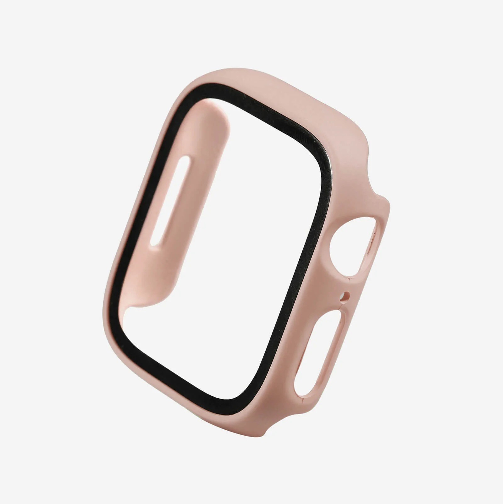 Apple Watch Uyumlu Kasa ve Ekran Koruyucu Kılıf – Kum Pembesi | Klasik Model