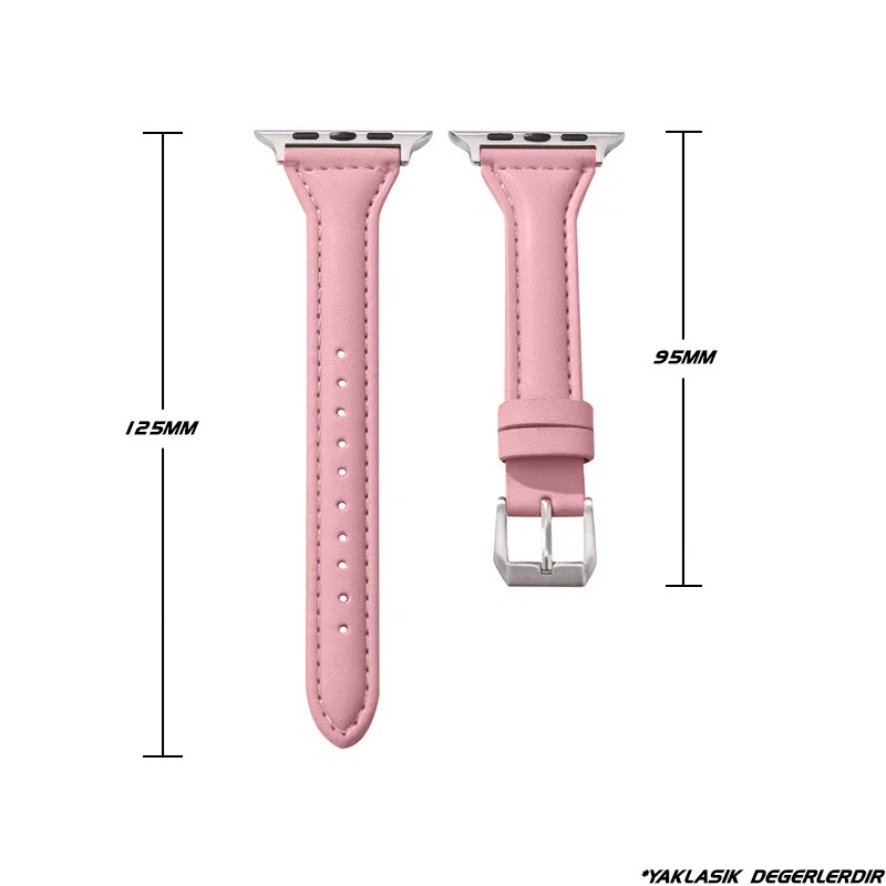 Lina Serisi - Apple Watch ile Uyumlu Deri Kordon