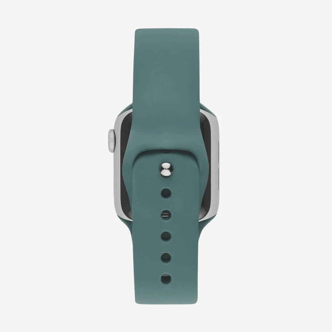 Haki Silikon Kordon – Apple Watch Uyumlu (S/M & M/L)