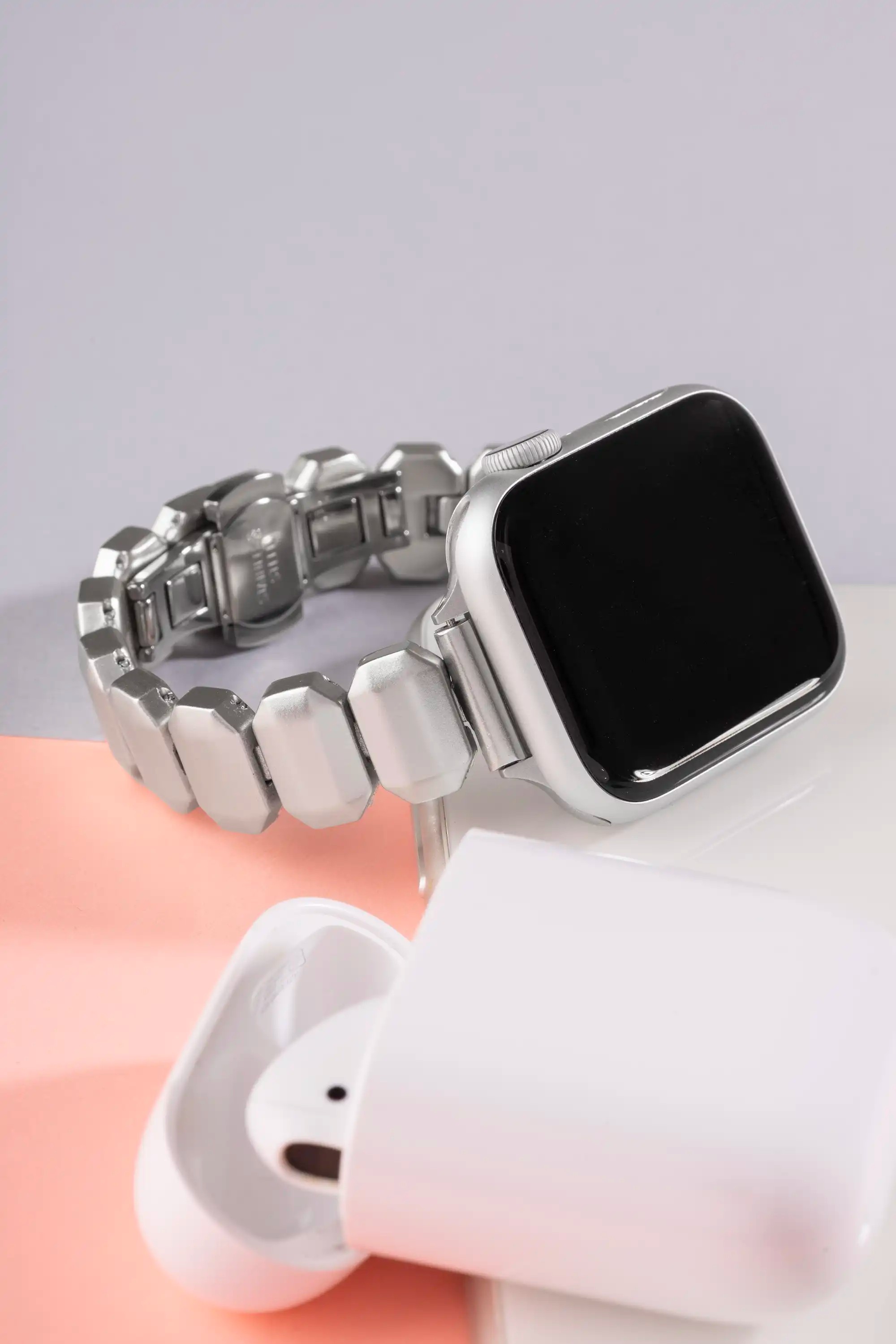 Oniks Serisi - Apple Watch ile Uyumlu Paslanmaz Çelik Kordon