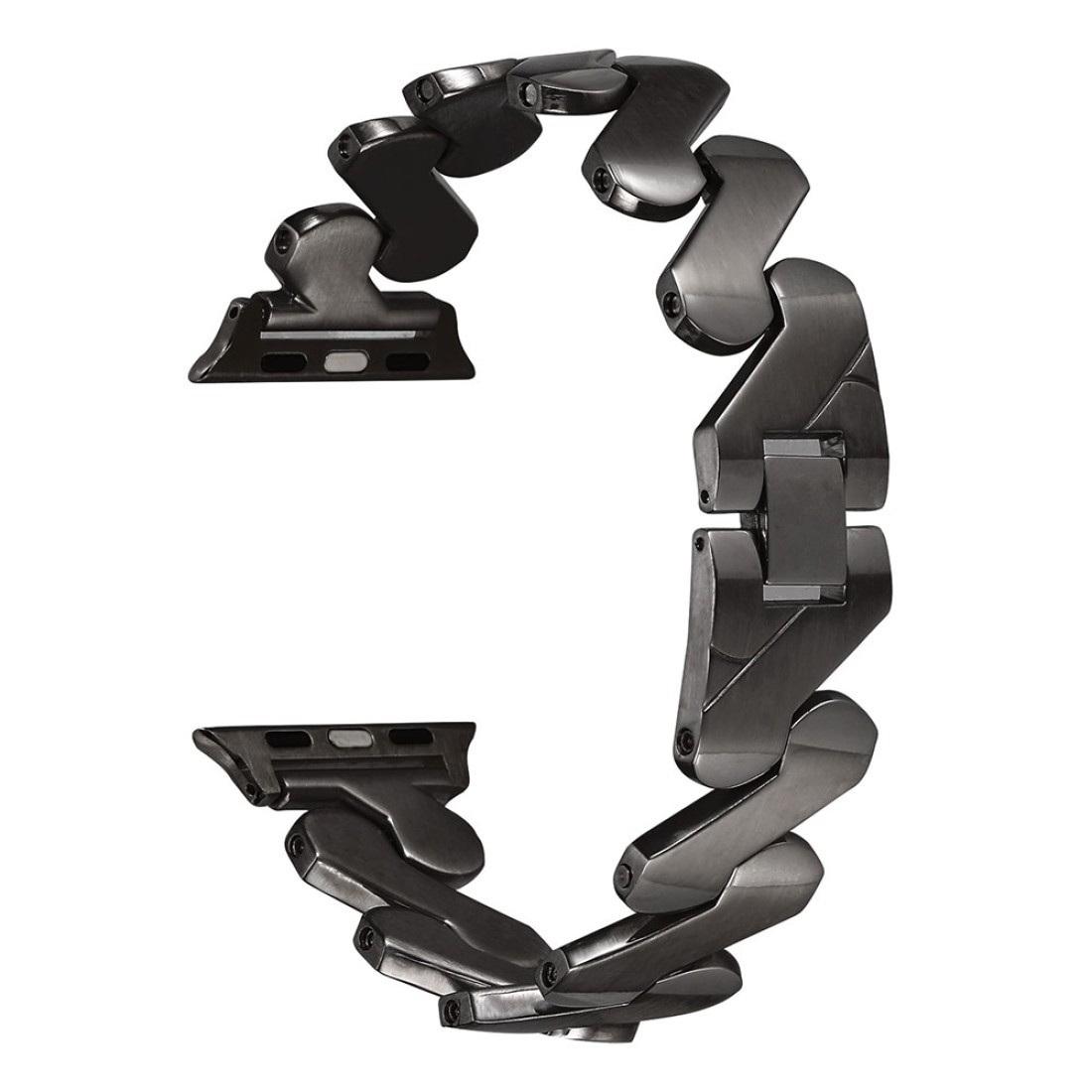 Infinity Link Serisi - Apple Watch ile Uyumlu Zikzak Çelik Kordon