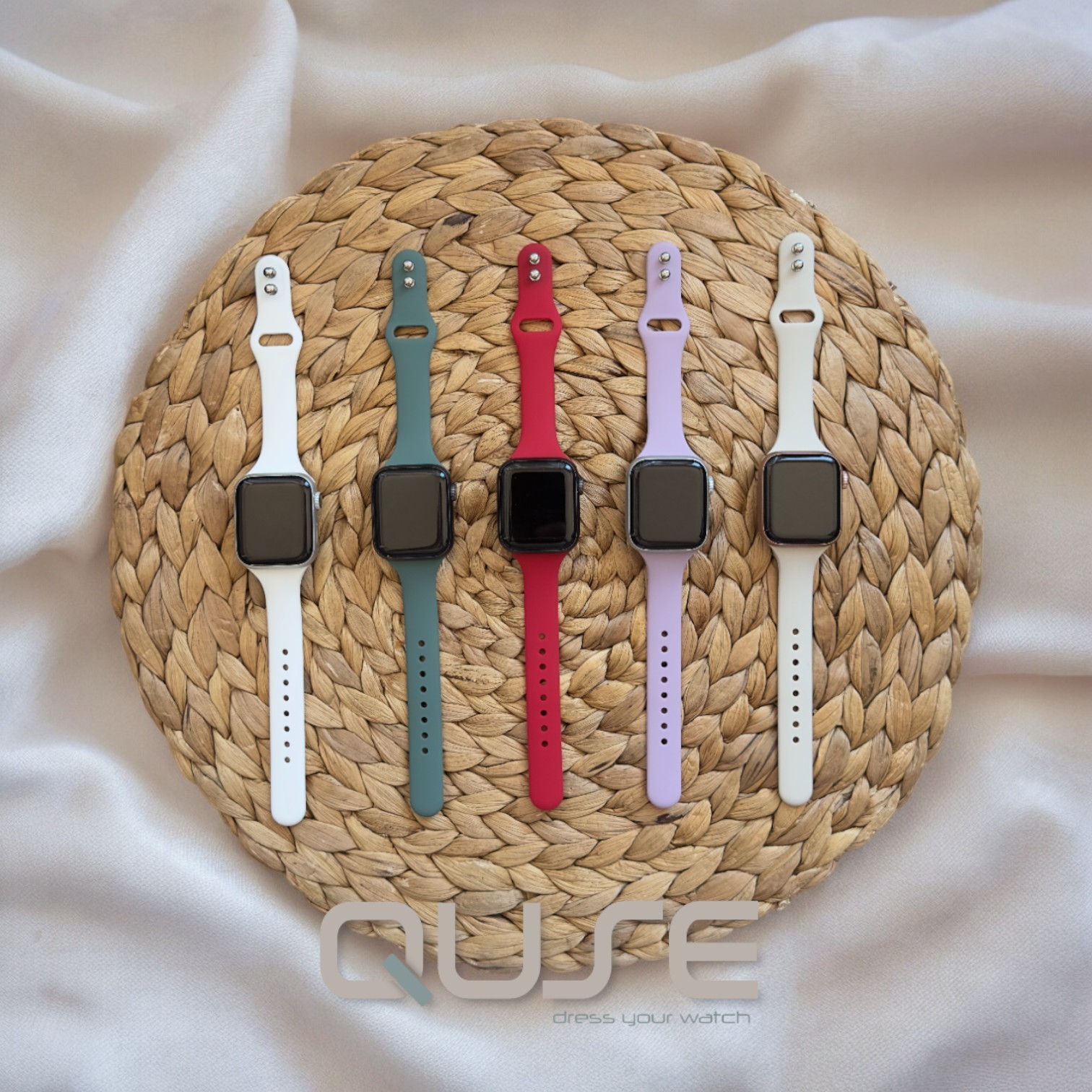 Slim Silikon Apple Watch Kordon