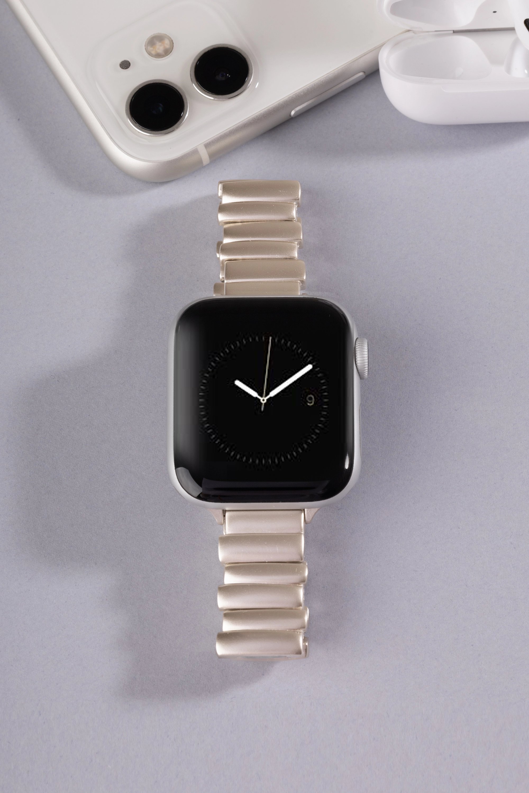Armis Serisi - Apple Watch ile Uyumlu Paslanmaz Çelik Kordon