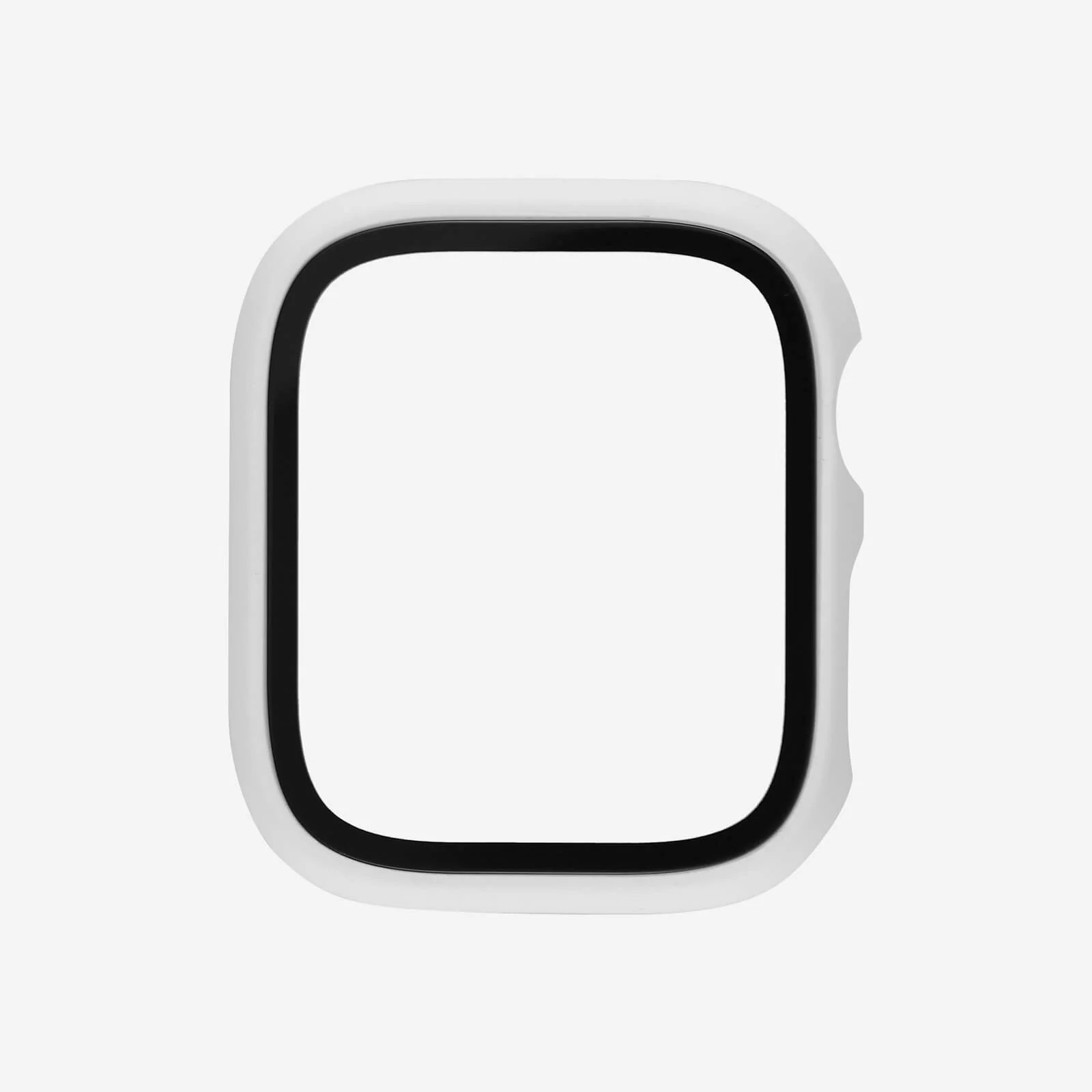 Apple Watch Uyumlu Kasa ve Ekran Koruyucu Kılıf – Beyaz | Klasik Model