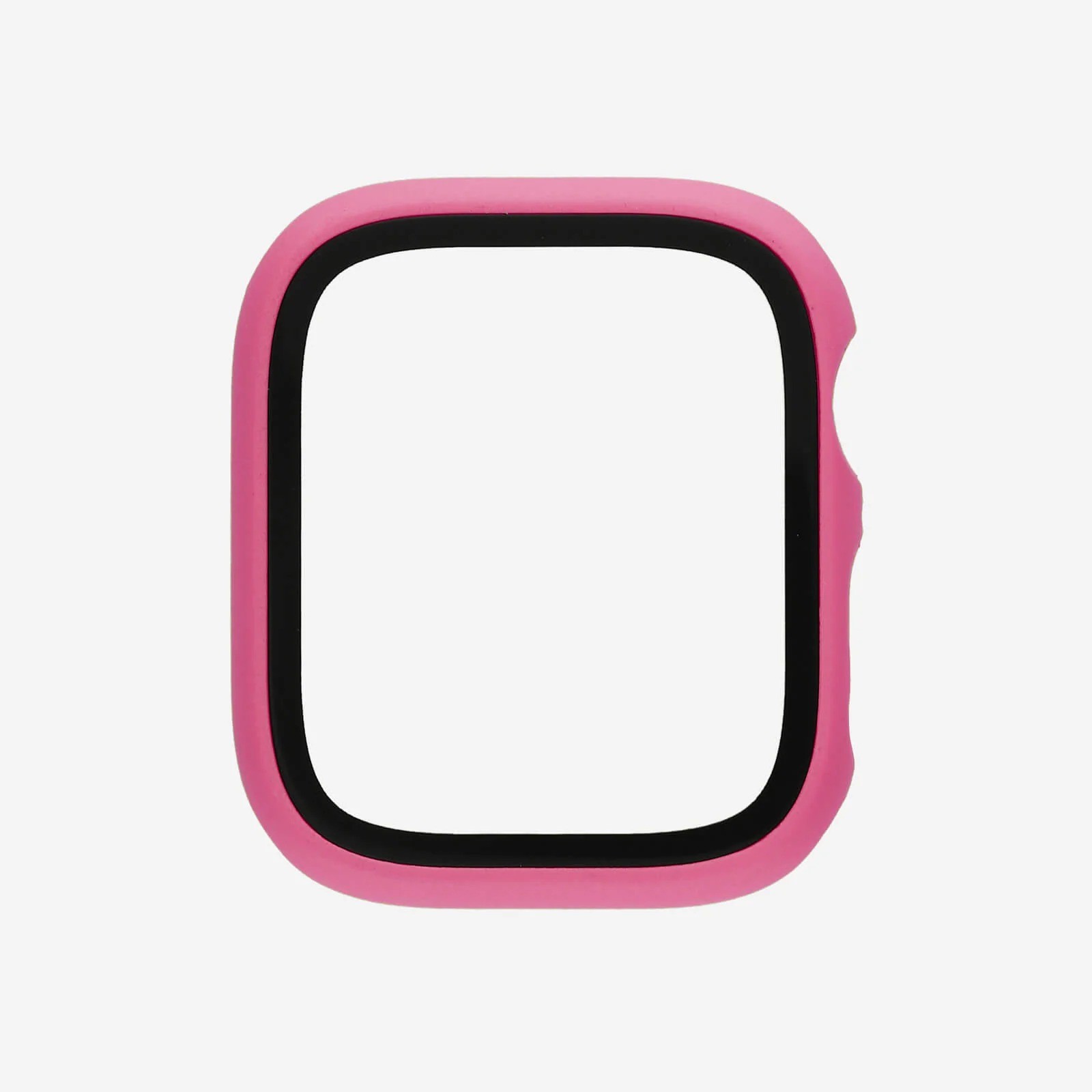 Apple Watch Uyumlu Kasa ve Ekran Koruyucu Kılıf – Barbie Pembesi | Klasik Model