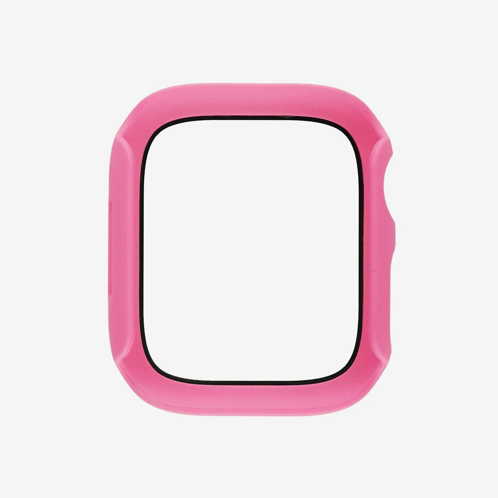 Apple Watch Uyumlu Kasa ve Ekran Koruyucu Kılıf – Barbie Pembesi | Klasik Model