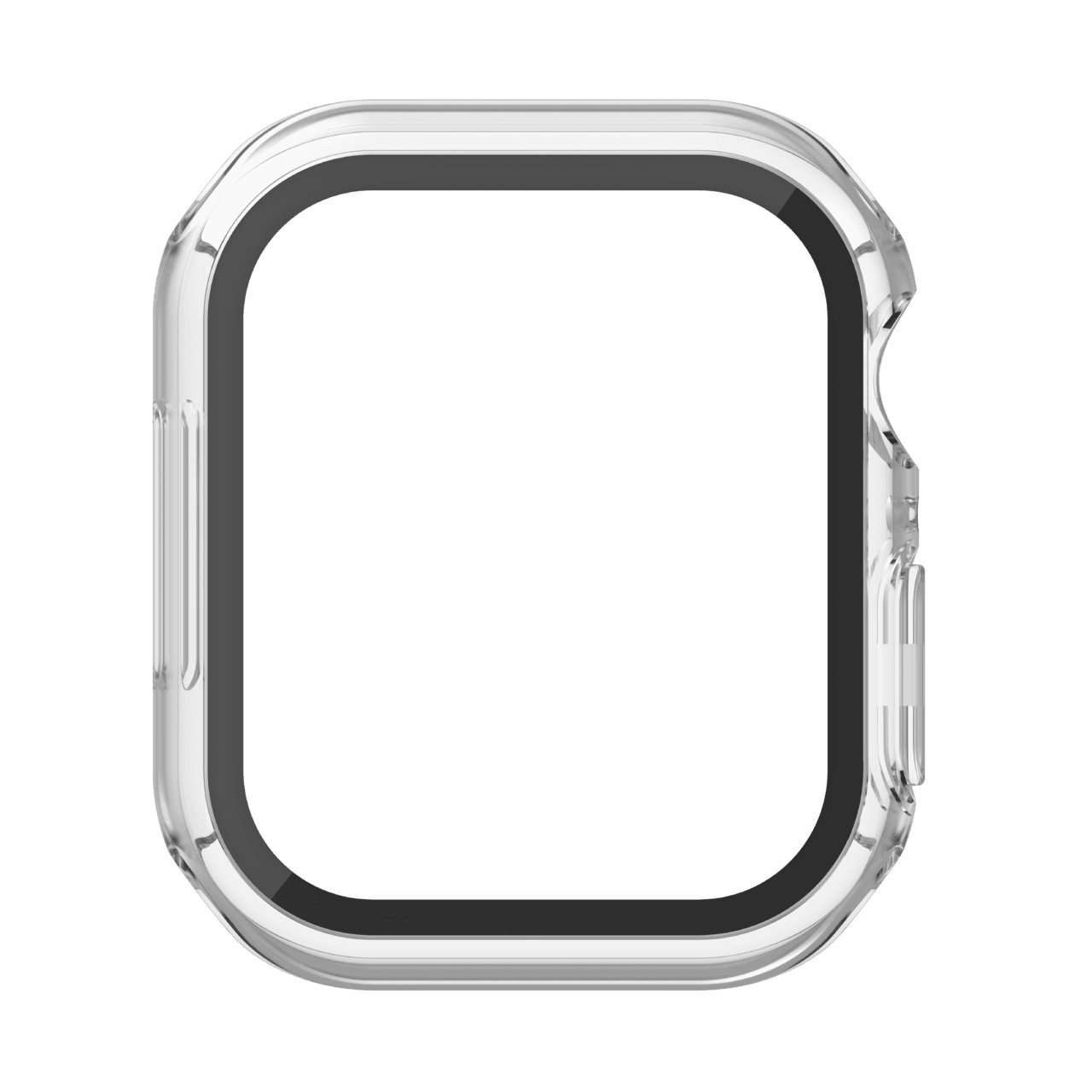 Apple Watch Uyumlu Kasa ve Ekran Koruyucu Kılıf – Şeffaf | Klasik Model