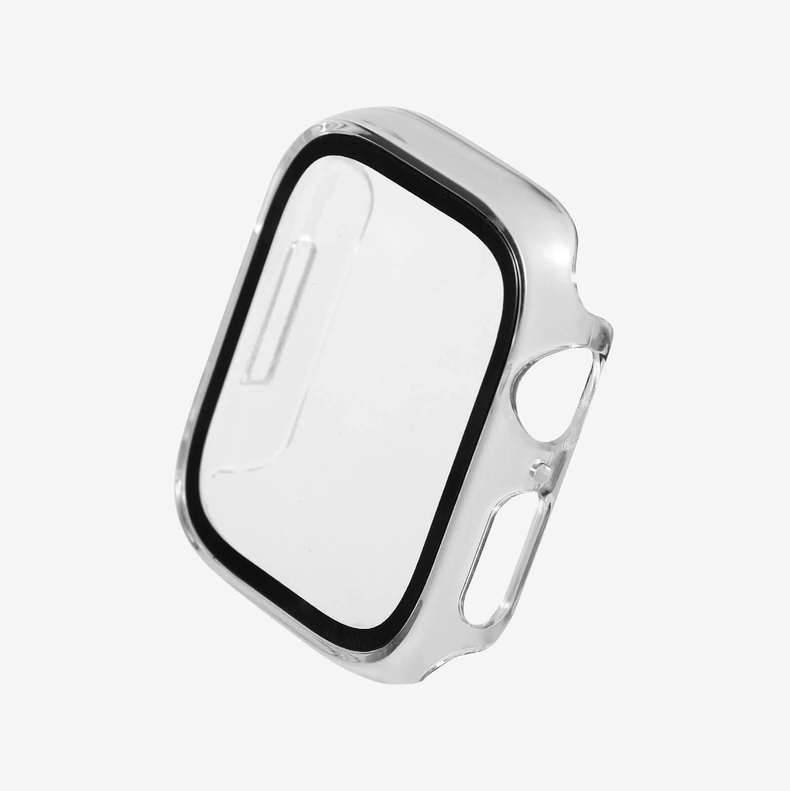 Apple Watch Uyumlu Kasa ve Ekran Koruyucu Kılıf – Şeffaf | Klasik Model