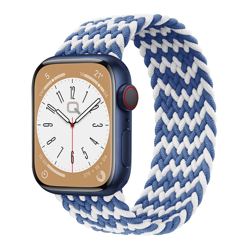 Okyanus Dalgası Apple Watch Örgü Solo Loop Kordon – Small & Medium