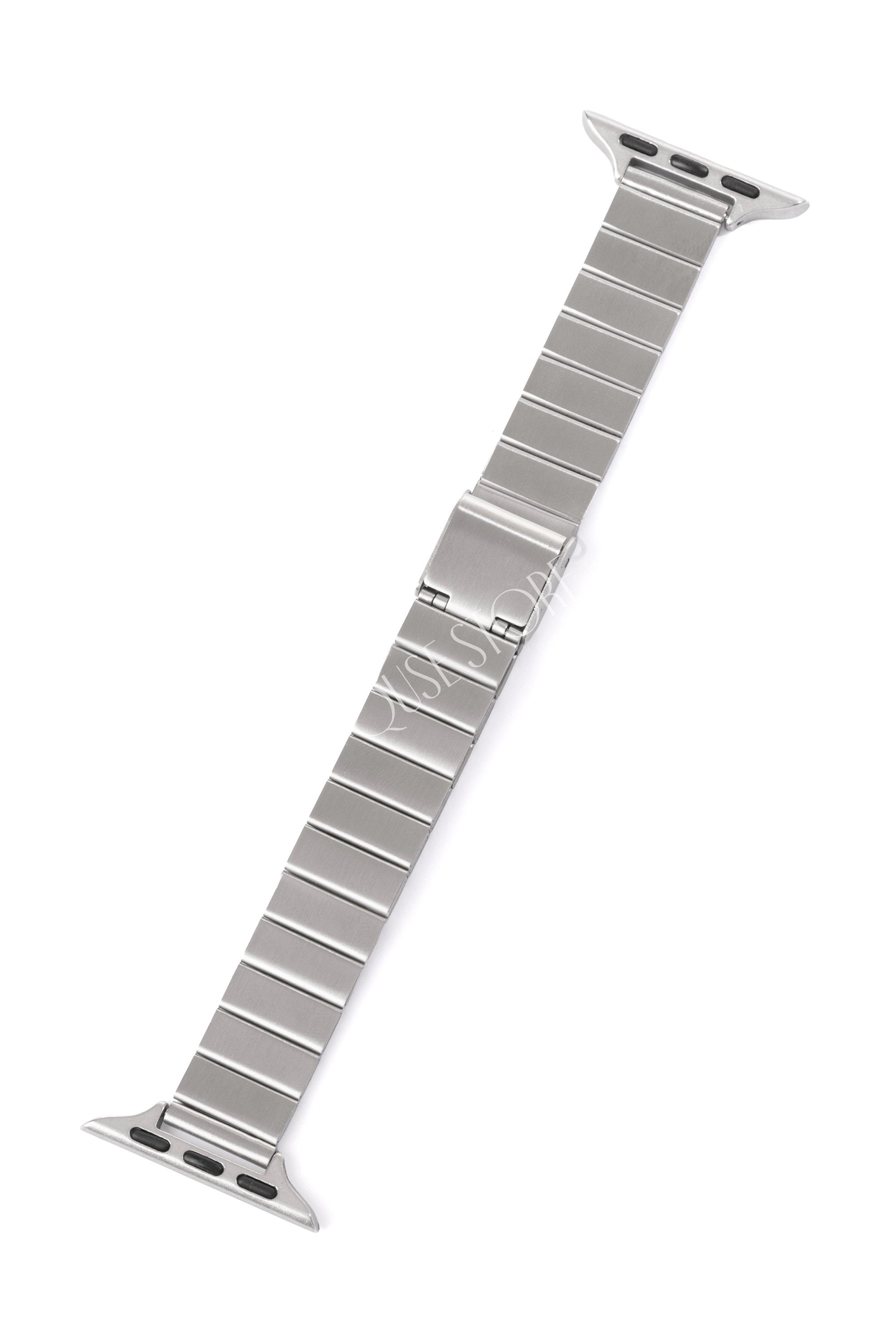 Retro Bilezik Serisi - Apple Watch ile Uyumlu Paslanmaz Çelik Kordon