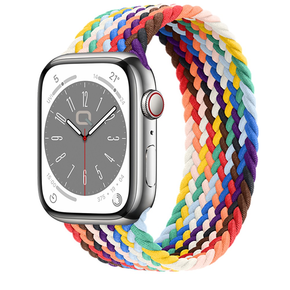 Pride Edition Apple Watch Örgü Solo Loop Kordon – Small & Medium