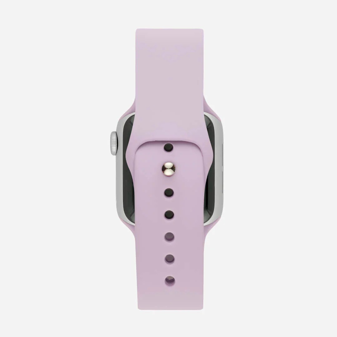 Lavanta Silikon Kordon – Apple Watch Uyumlu (S/M & M/L)