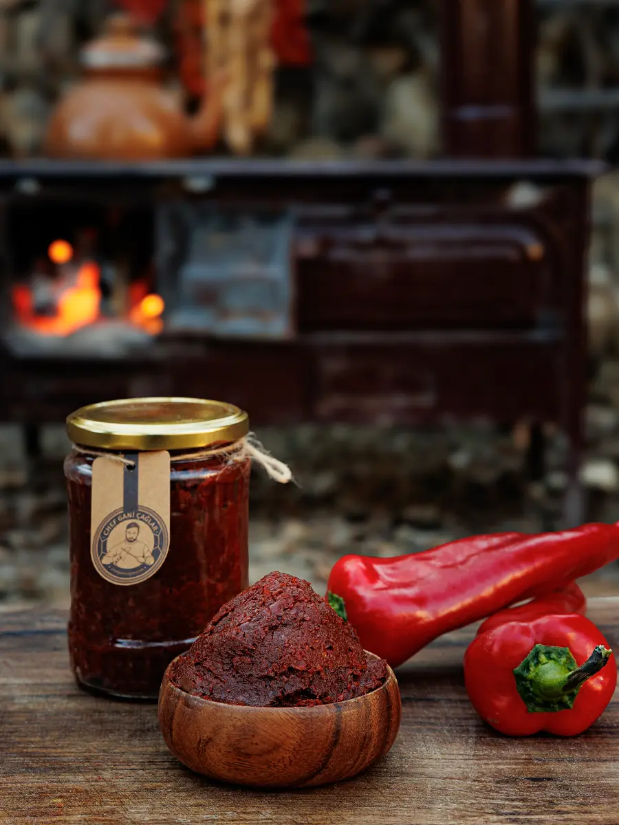 Güneşte Kurutma Acı Biber Salçası 1 Kg