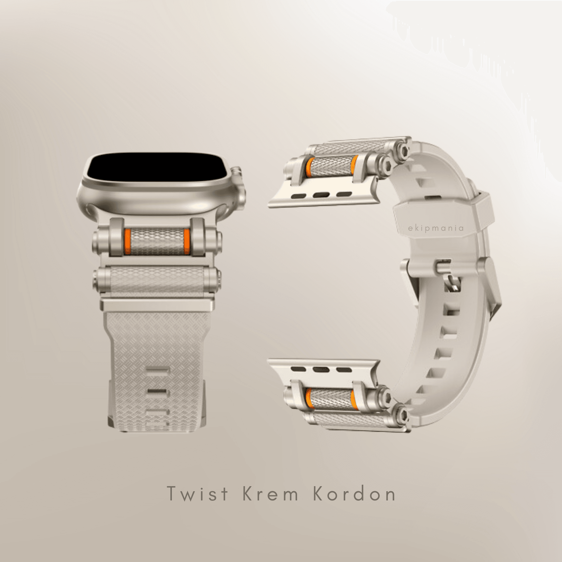 Twist Loop Kordon 44-45-46-49mm Uyumlu