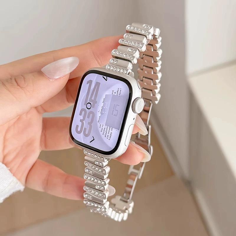 Diamond Metal Kordon | 38-40-41mm Watch Uyumlu |