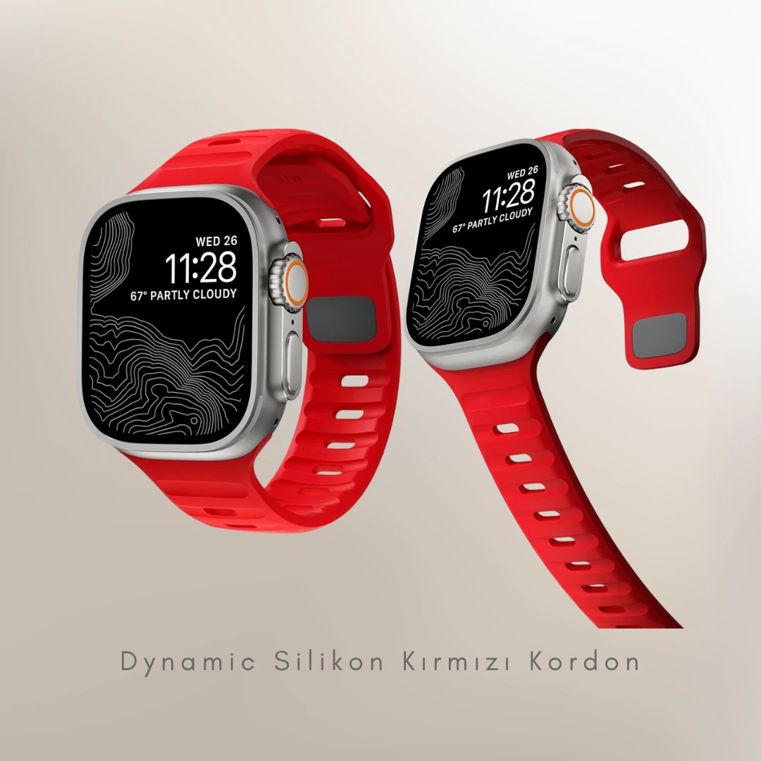 Dynamic Silikon Kordon | 44-45-46-49mm Watch Uyumlu |