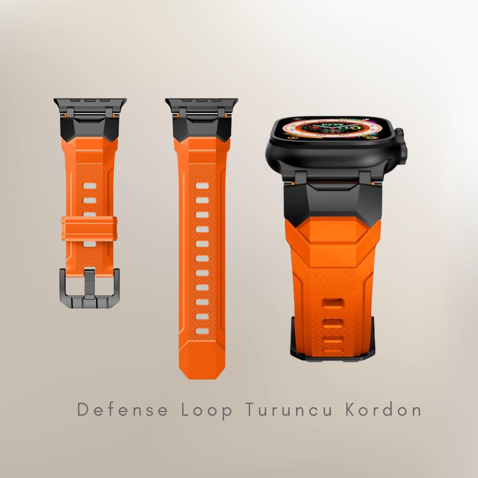 Defense Loop Kordon | 44-45-46-49mm Watch Uyumlu |