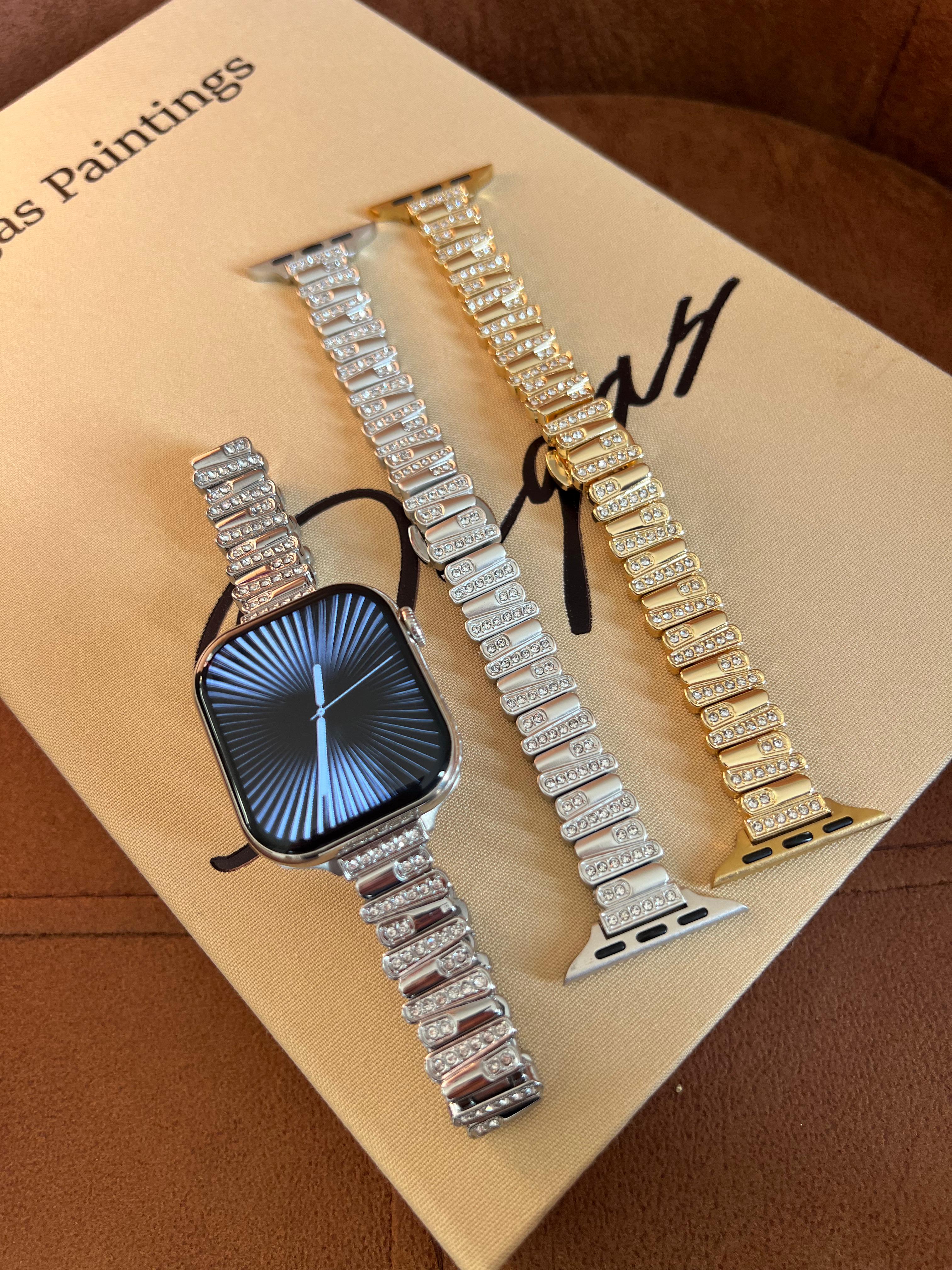 Diamond Metal Kordon | 38-40-41mm Watch Uyumlu |