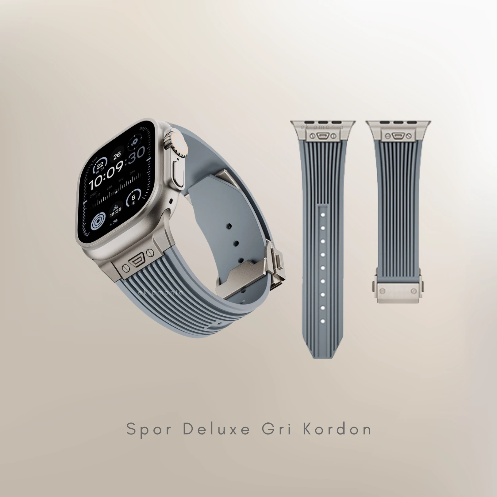 Spor Deluxe Kordon | 44-45-46-49mm Watch Uyumlu |