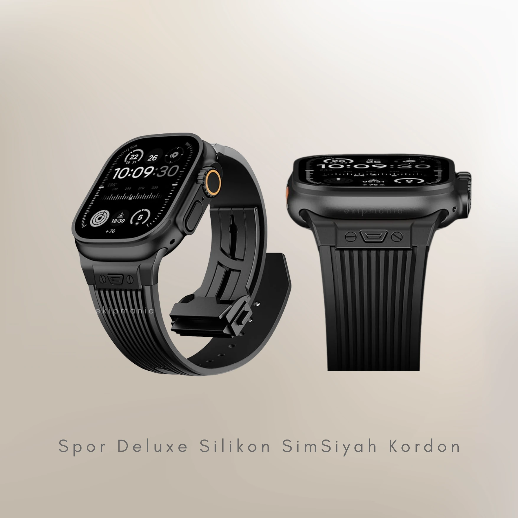 Spor Deluxe Kordon | 44-45-46-49mm Watch Uyumlu |