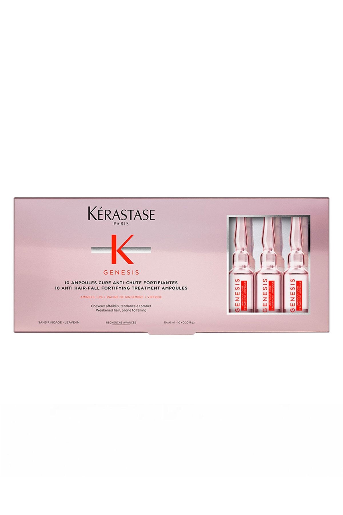 Genesis Anti-chute Fortifiantes Dökülme Karşıtı Ampül 10x6 Ml 3474636857999