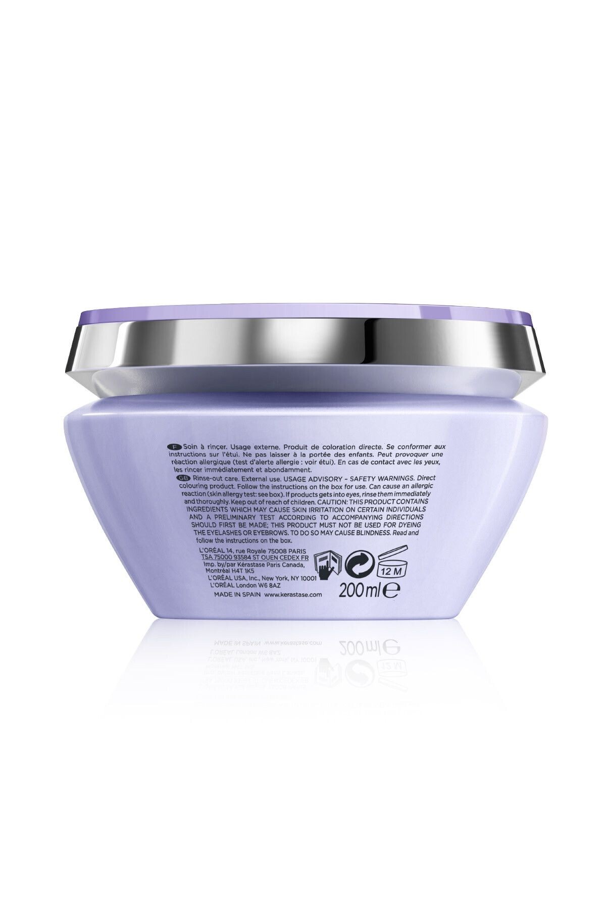 Blond Absolu Masque Ultra Violet Açma Işlemleri Sonrası Nötralizasyon Sağlayan Maske 200 M