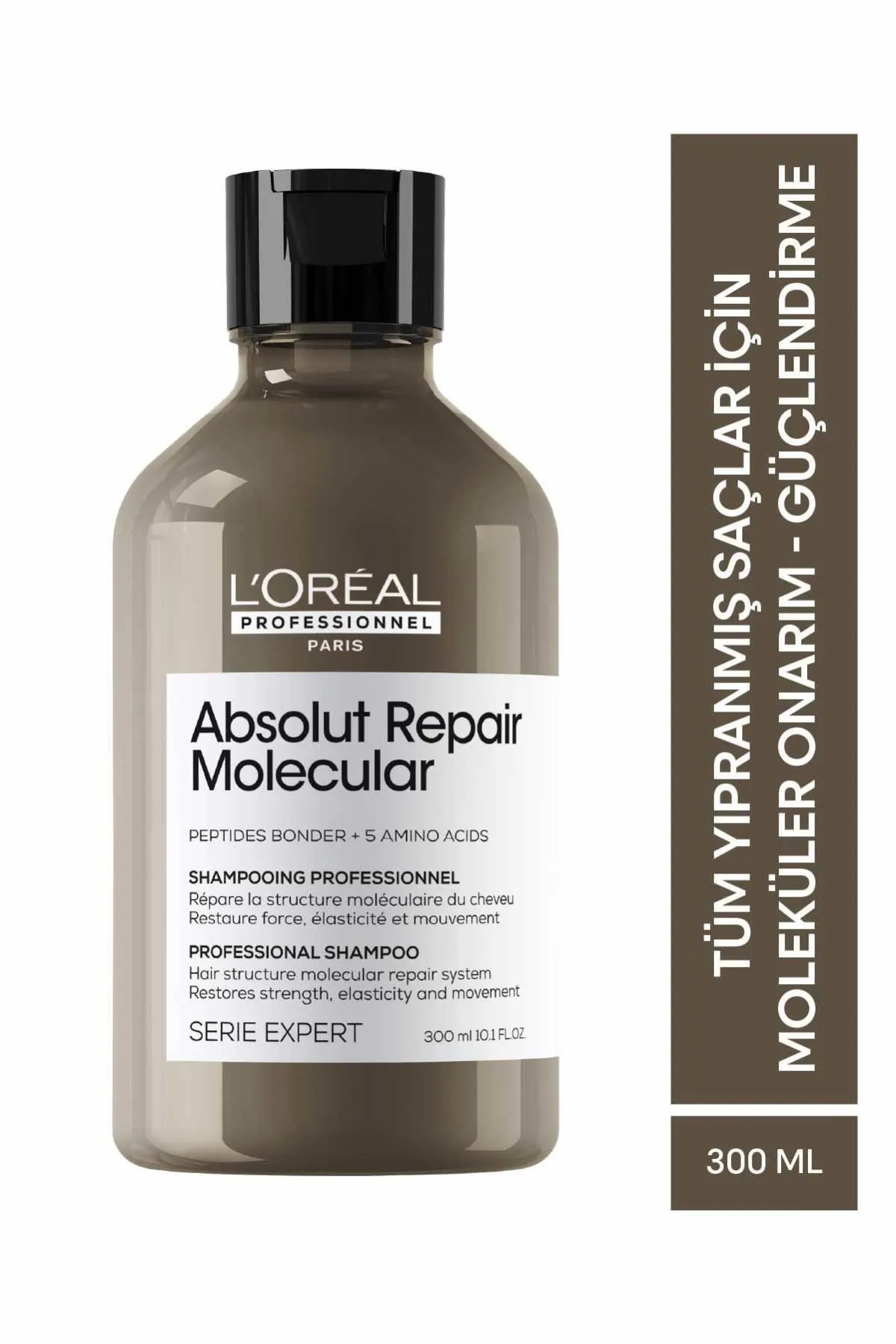 L'oreal Professionnel Serie Expert Absolut Repair Molecular Tüm Yıpranmış Saçlar İçin Arındırıcı Şampuan 300 ml