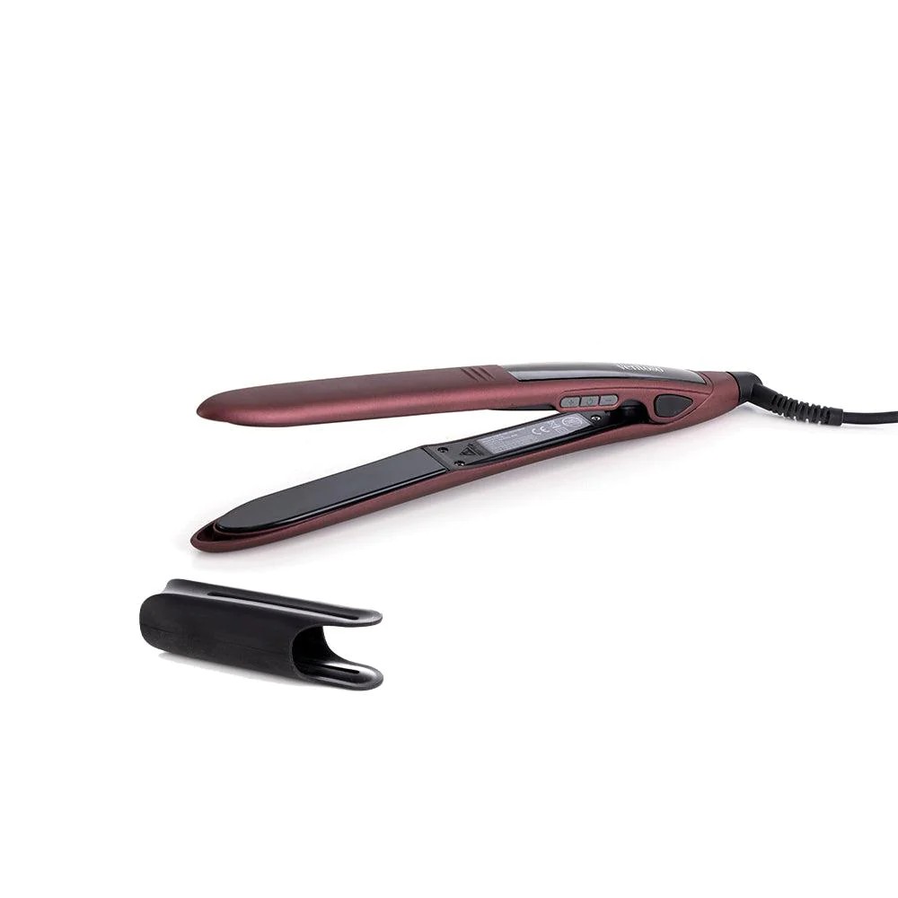 Ventoso Premium Seramik Kaplı Profesyonel Saç Düzleştirici - Isıya Dayanıklı Silikon Başlıklı Şıklık ve Performans