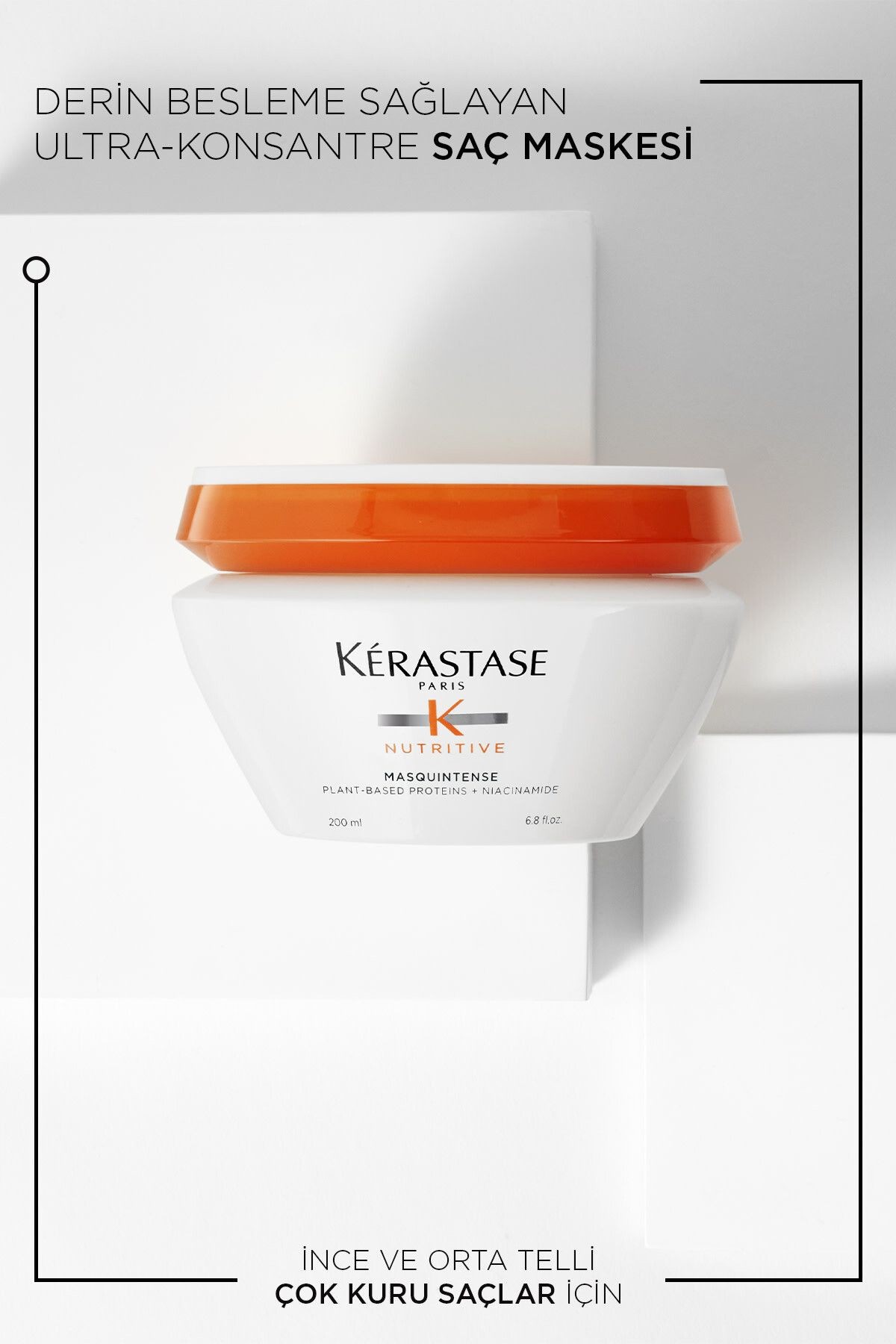 Nutritive Masquintense Derin Besleme Sağlayan Saç Maskesi 200 ml