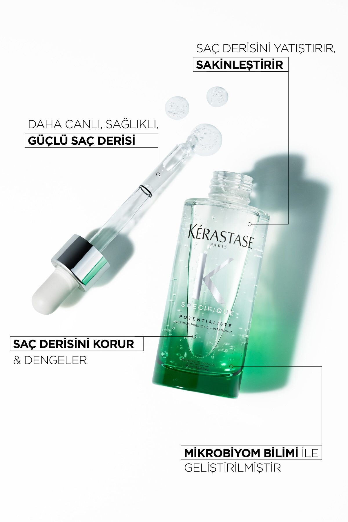 Specifique Potentialiste Saç Derisini Koruyucu Prebiyotik Ve C Vitamini Içerikli Serum 90