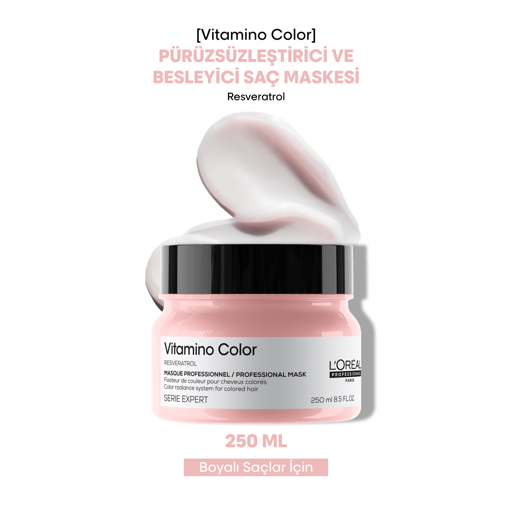 Loreal Professionnel Paris Serie Expert Vitamino Color Boyalı Saçlar için Renk Koruyucu Maske 250 ml