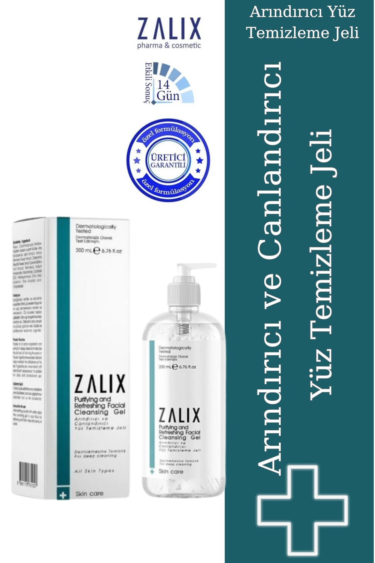 Arındırıcı Ve Canlandırıcı Yüz Temizleme Jeli - Purifying And Refreshing Facial Cleansing Gel 200 Ml