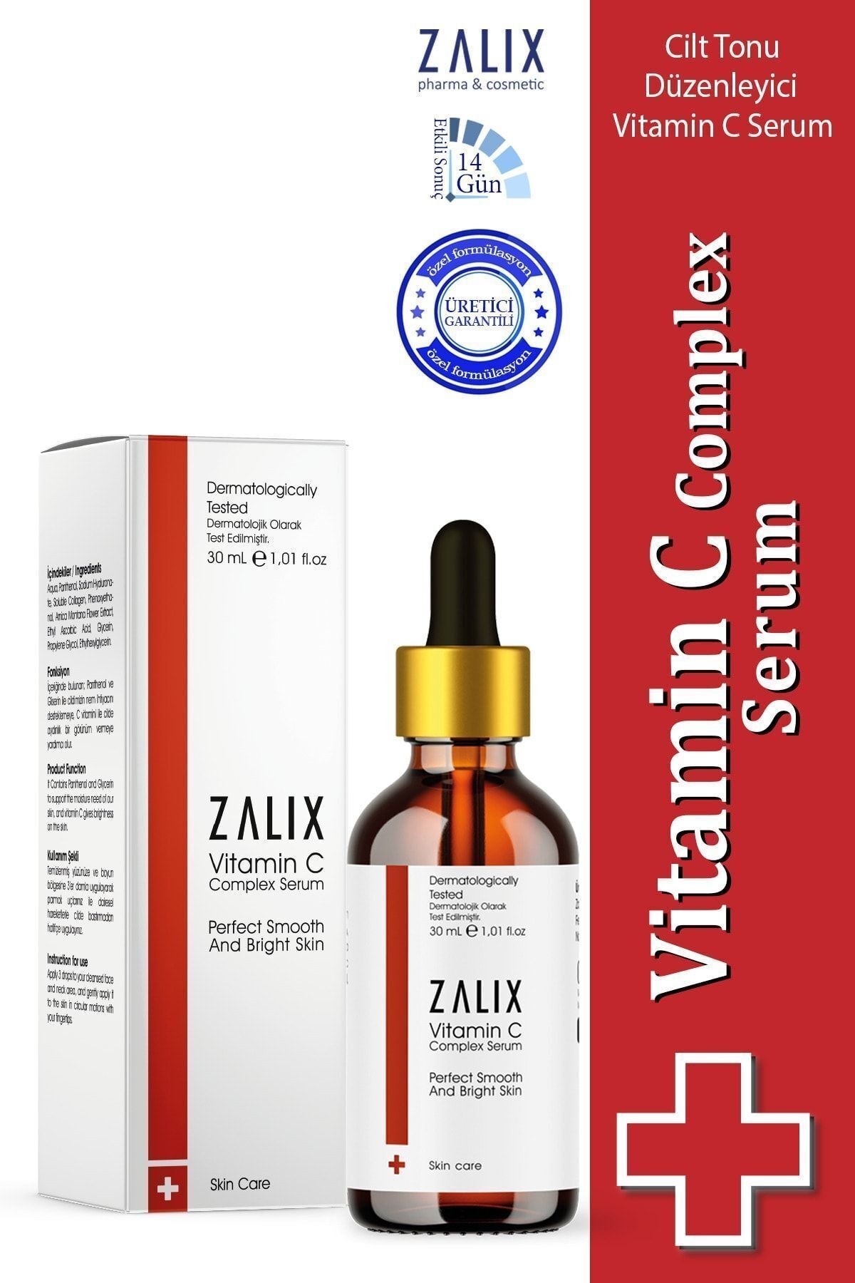 Vitamin C Complex Serum (cilt Tonu Düzenleyici Vitamin C Serum) 30ml