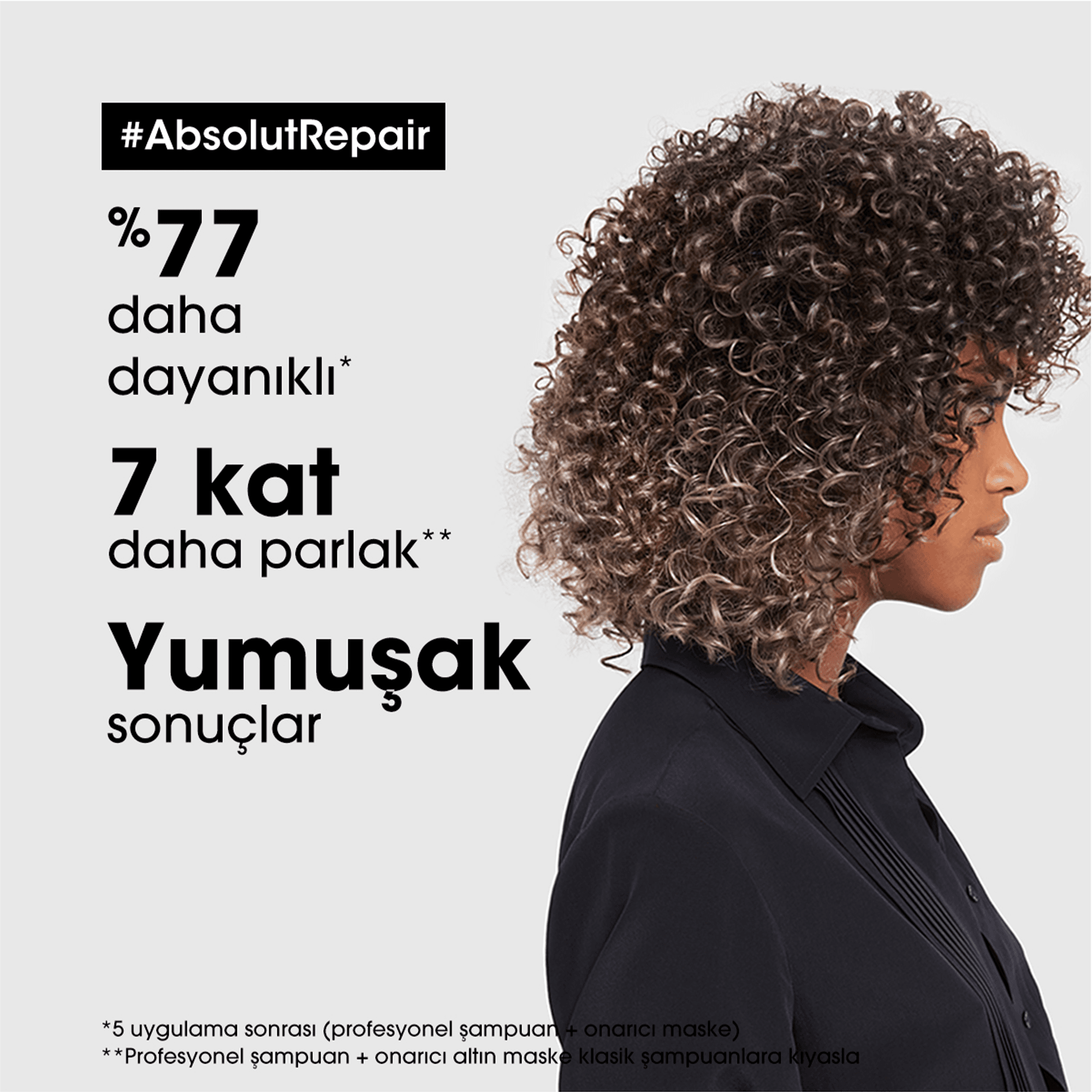 Loreal Professionnel Paris Serie Expert Absolut Repair Yıpranmış Saçlar için Onarıcı Şampuan 300 ml