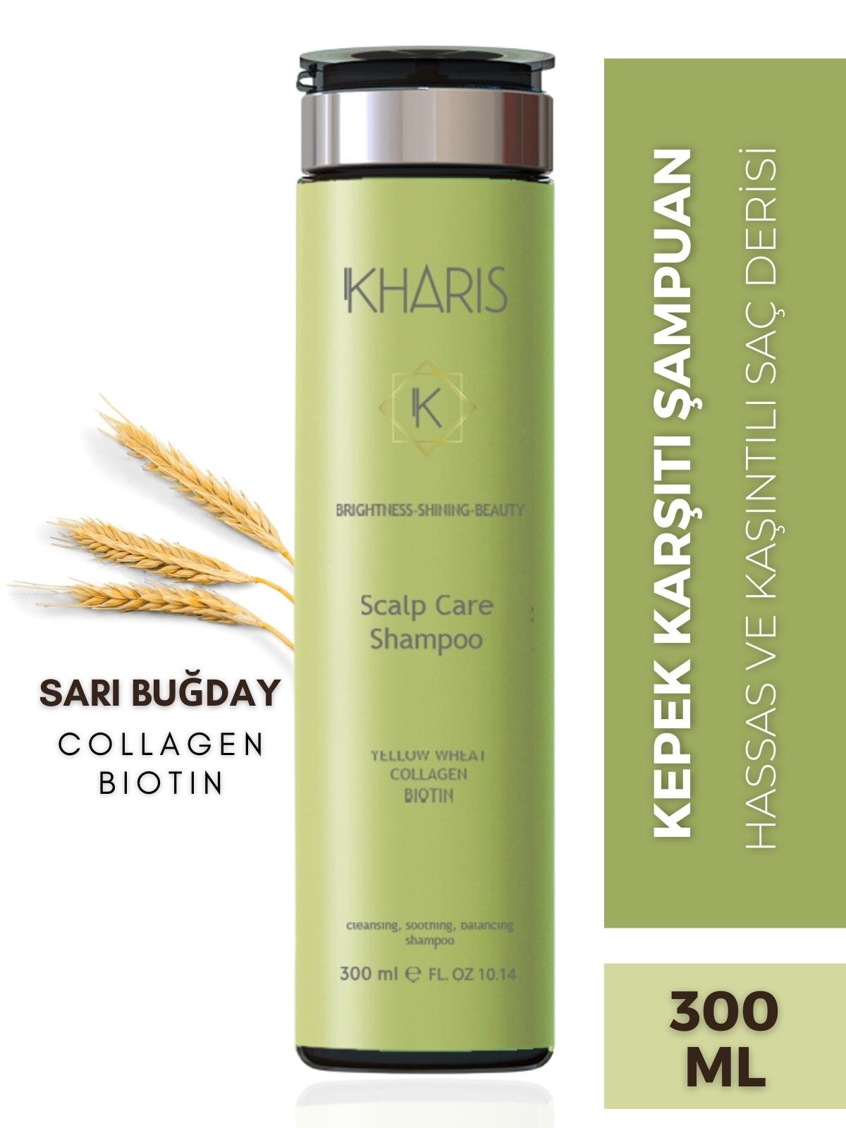 Kharis Kepek Karşıtı Saç Derisi Bakım Şampuanı Hassas Ve Kaşıntılı Derisi 300ml