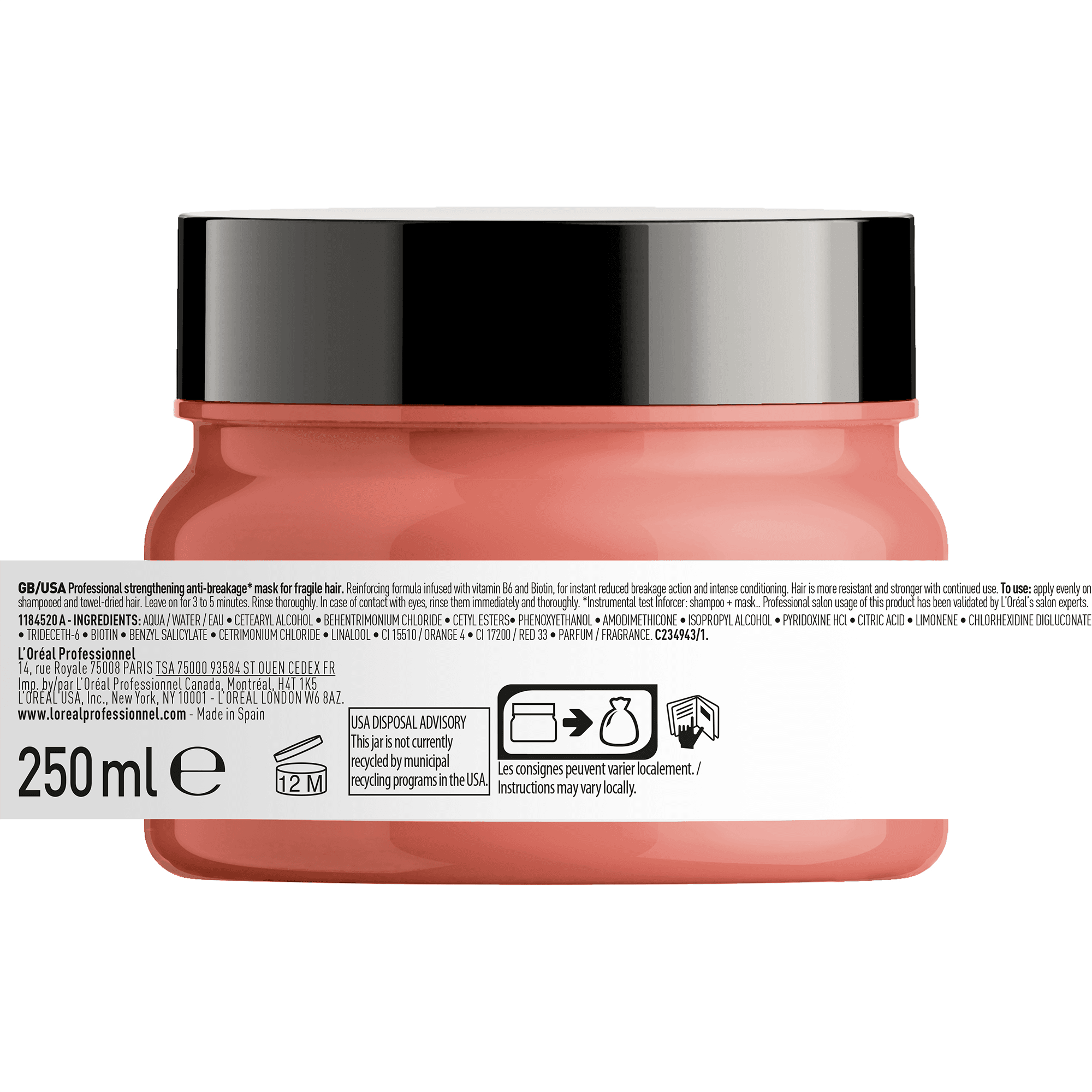Loreal Professionnel Paris Serie Expert Inforcer Kırılma Karşıtı Güçlendirici Maske 250 ml
