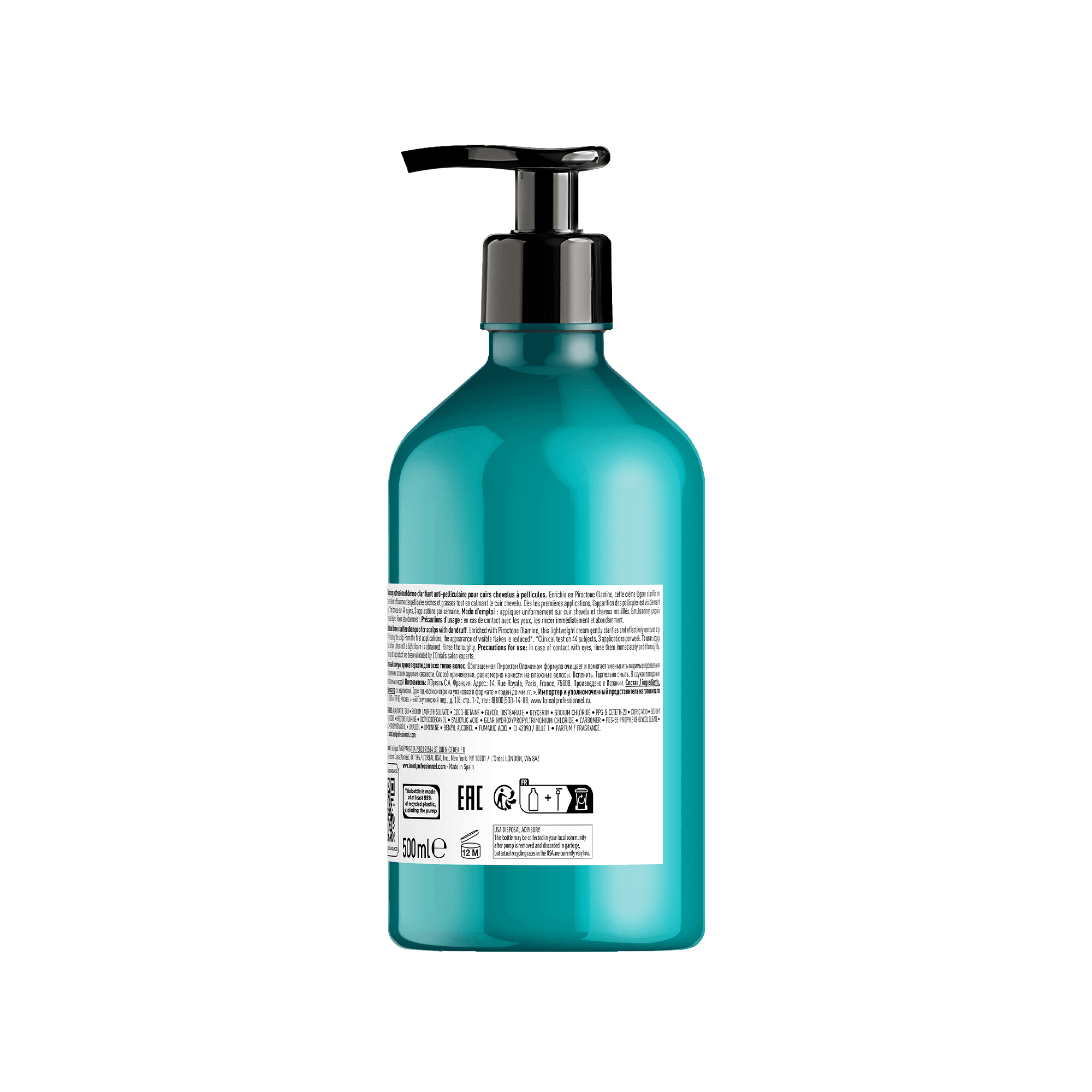 Loreal Professionnel Paris Serie Expert Scalp Advanced Kepek Karşıtı Profesyonel Şampuan 500 ml