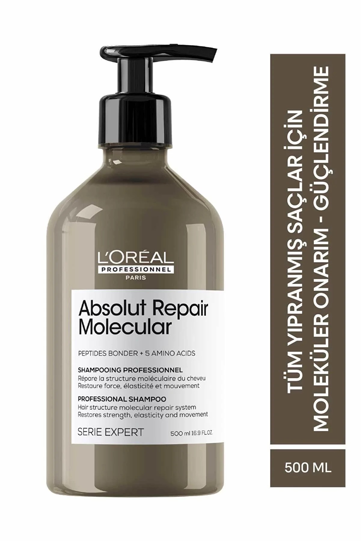 L'oreal Professionnel Serie Expert Absolut Repair Molecular Yıpranmış Saçlar İçin Arındırıcı Şampuan 500 ml